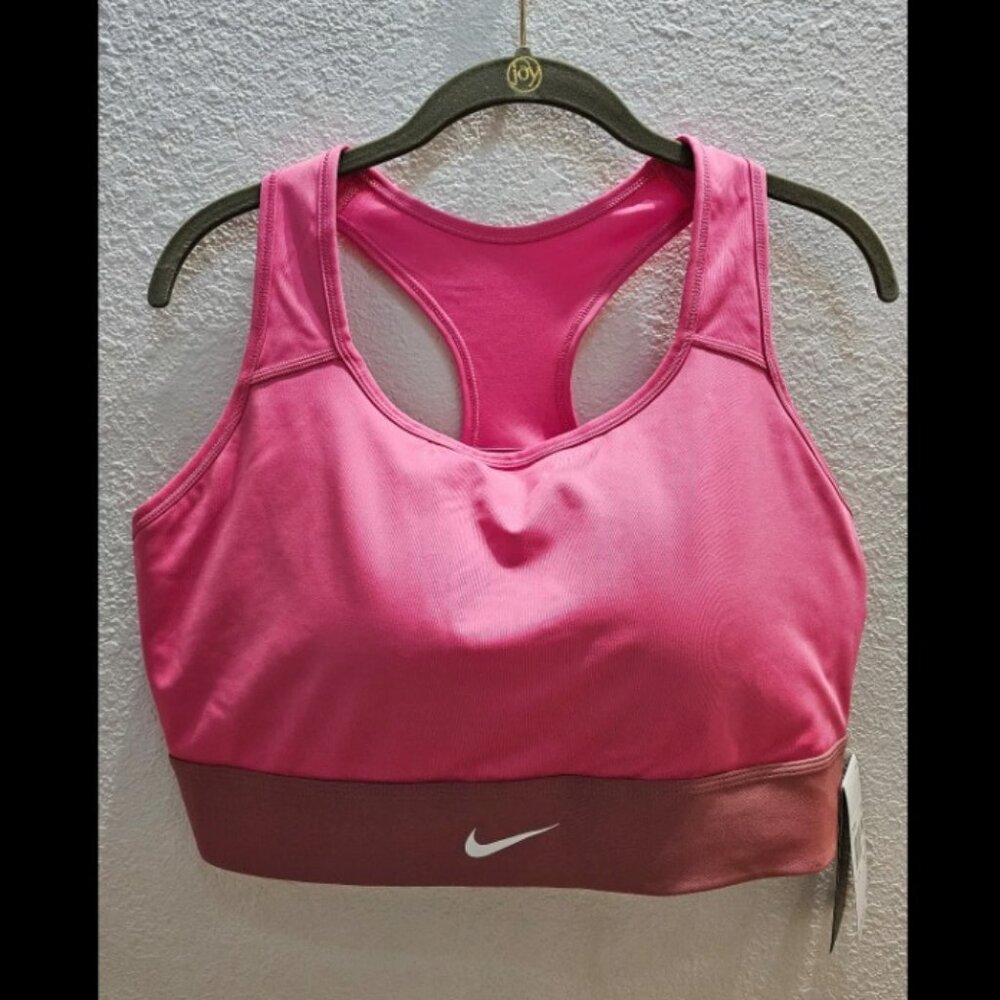 Brand New Nike Sports Bra Pink 2x